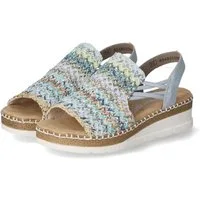 Rieker Rieker V1241-91 Damen Textil & Synthetik multicolored Sandalette