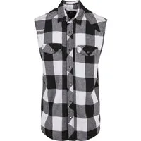 Brandit Jerseyweste Brandit Herren Checkshirt Sleeveless (1-tlg)