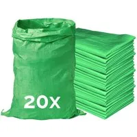 Garronda Gewebesack Polypropylensack für Sand, Lagerung, reißfest, 25 und 50 kg GD-0161
