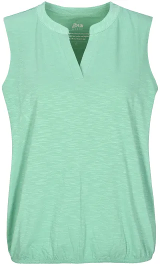 zab company - Da. Shirt o. Arm salbei - Gr. - 50