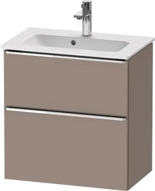 Duravit D-Neo Waschtischunterbau wandhängend Basalt Matt 610x372x625 mm - DE4368010430000 DE4368010430000