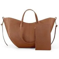 feinlux Schultertasche Tote Bag Kunstleder Damen Groß Elegante Schultertasche (Packung, Multifunktionale Schultertasche aus Kunstleder), perfekte Damen-Handtasche für jeden Anlass