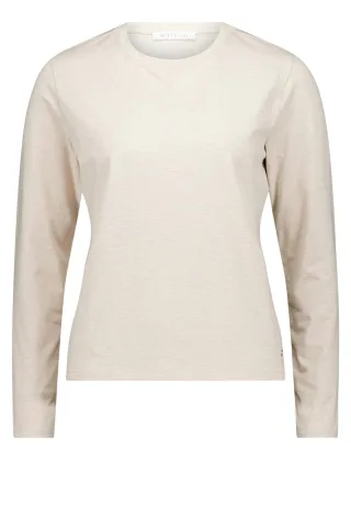 Betty & Co - Casual-Shirt Bright Cream Melange - Gr. - XXL