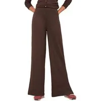 LIPSY Palazzohose Lipsy Hose mit weitem Bein, Knitteroptik, Regular (1-tlg)