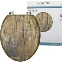 Schütte WC-Sitz Solid Wood, MDF-Holzkern