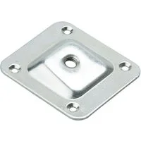 SO-TECH® Möbelfuß 4 Stück 10° Tischbeinverbinder für Möbelbeine mit M8-Gewinde, (4-St), Möbelverbinder schräg