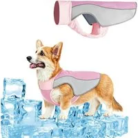 Ledander Hundeweste Hund Kühlweste, Kühlweste für Hunde zur Abkühlung im Sommer