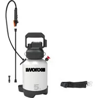 Worx Akku-Drucksprühgerät WG829E, Luftkompressorpumpe, verstellbare Sprühdüse, inkl. Akku und Ladegerät