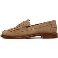Derimod Loafer aus Veloursleder Loafer Wildleder-Obermaterial, Thermosohle, Textilfutter, Schlupfschuh