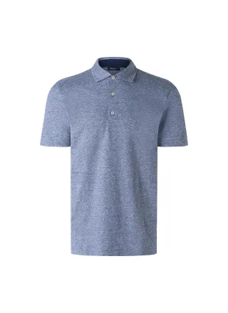 MAERZ Muenchen - Poloshirt, Knopf 1/2 Arm navy