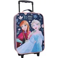 Disney Kinderkoffer Eiskönigin Anna und Elsa Trolley Kindertrolley Trolly für Mädchen, Innenmaße: 40 x 30 x 10 cm