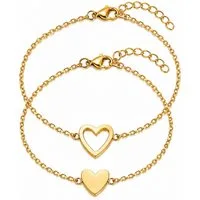 OTANTO Armband Set Mutter Tochter Kind Armband