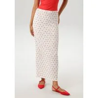 Aniston CASUAL Maxirock allover mit Kirschen bedruckt