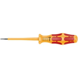 Wera 1060 i VDE-isolierter Kraftform Schlitz-Schraubendreher - 05051580001