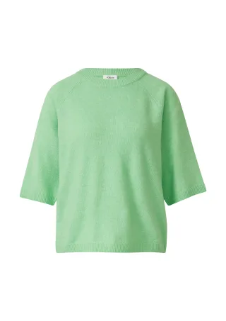 s.Oliver - Strickpullover grün - Gr. - 42