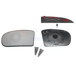 Van Wezel Au?enspiegelglas links beheizbar Mercedes C-Klasse W203 E-Klasse W211