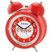 Seiko Quarzwecker Seiko Wecker Kunststoff analog rot CocaCola QHK905R