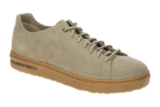 Birkenstock 1024657 BS Bend Low Decon Damenschuhe grau taupe Nubuk Leder anat...