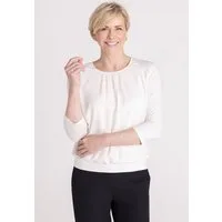 FRANK WALDER Blusenshirt im Materialmix