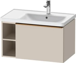 Duravit D-Neo Waschtischunterbau wandhängend Taupe Matt 784x452x440 mm - DE4257004910000 DE4257004910000