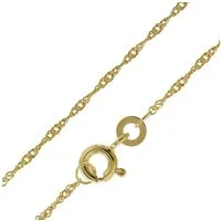 trendor Collier 333 Gold / 8 Karat Singapur-Collier 1,2 mm breit