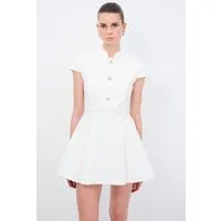 adL Abendkleid Mini-Spitzenkleid