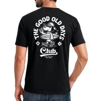 Neverless Print-Shirt Herren T-Shirt Backprint - Surfing Design Good old Days - mit Print