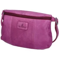 The Skandinavian Brand Umhängetasche The Skandinavian Brand Leder Crossbody Bag Purple (1-tlg)