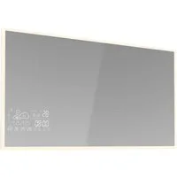 blumfeldt Infrarotheizung ReflectiHeat, elektrische Heizkörper Mirror Timer App LED 600 W