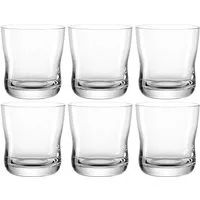 LEONARDO Gläser-Set Trinkglas VITA, 330 ml, 6er-Set, 6-tlg., Glas, spülmaschinengeeignet