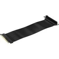 Premium PCIe 4.0 x16 Verlängerungskabel 90° schwarz, 30cm, Buchse abgewinkelt