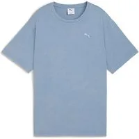 PUMA T-Shirt ESS ELEVATED RELAXED WASH TEE lockere Passform, Kurzarm, für Alltag, Rundhalsausschnitt