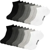 Jack & Jones Sneakersocken Jacbon Short Socks (10-Paar) mit elastischem Komfortbündchen