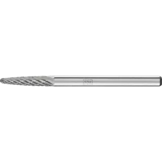 PFERD TOOLS Hartmetall Frässtift Rundbogen RBF Z3P universal mittel kreuzverzahnt - 21218133