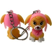 soma Schlüsselanhänger Schlüsselanhänger Kinder Mini Paw Patrol Skye rosa, Schlüsselanhänger Haustierschlüsselanhänger Geschenk Hund Frau Herren