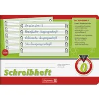 BRUNNEN Schulheft Premium Schreibheft A5 quer - Extragroße Liniensysteme für alle Ausgan