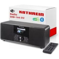 Kathrein Kathrein DAB+ link S12 schwarz stereo Radio Internetradio DAB/UKW Digitalradio (DAB)