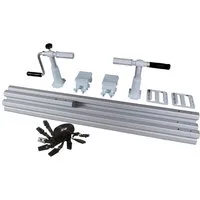 Ubbink Planenaufroller Aufrollvorrichtung XTRA, für Pools mit Rändern aus Holz, Rohren, Metall oder Beton