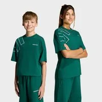 adidas Originals T-Shirt LOOSE BLOCKED für Kinder, mit Rundhalsausschnitt, ohne Verschluss, aus Baumwolle