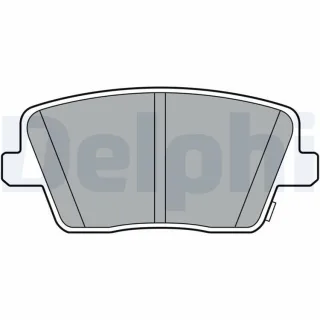 Delphi Bremsbel?ge hinten Hyundai I30 Kona