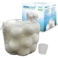 COIL Filterbälle Pool Filterbälle, Ökologischer Wasserfilter, Korb mit Filterbällen, für Spa, (Kompatibel mit Filter Typ VI Bestway und Intex Typ S1, 20 Stück, 20 Bälle enthalten), Die Bälle sind maschinenwaschbar, Wiederverwendbar