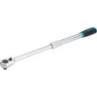 HiPer Feinzahn-Umschaltknarre 916HPLG, 1/2" schwarz/blau, ausziehbar, Betätigungswinkel 4°, Kugelsicherung