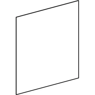 Geberit Auszugfront, Lava, Acanto zu Seitenschrank Art.-Nr.: 500.618.JK.2, 243842JK1 243842JK1