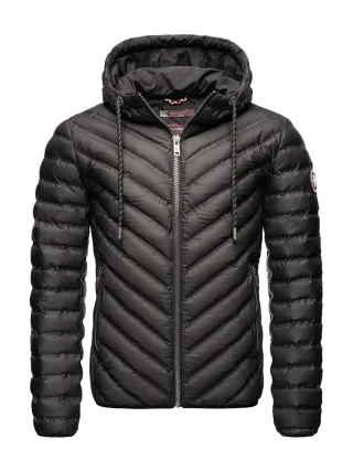 Navahoo Herren Übergangsjacke Fey Tun – Stylisch, Winddicht & Mit Innovativer Stepp-Optik