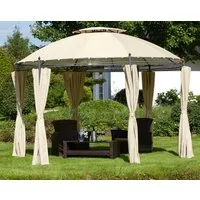 KONIFERA Pavillon Tino, mit 6 Seitenteilen, (Set), BxT: 350 x 350 cm
