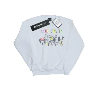 Disney - "Mickey Mouse Friends Faded Nostalgia" Sweatshirt für Herren (Weiß)