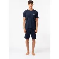 Fila Schlafanzug MAN JERSEY PYJAMAS (2 tlg) T-Shirt und kurze Hose mit Gummizug