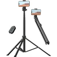 TUWENA Handy-Halterung Handy-Stativ & Selfie Stick 180cm, Handystativhalter mit Fernauslöser, (Erweiterbarer Handystativhalter mit Fernauslöser Kompatibel Smartphone)