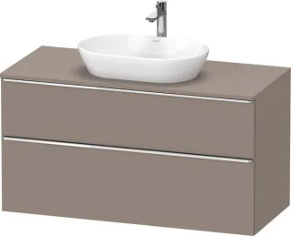 Duravit D-Neo Konsolenwaschtischunterbau wandhängend Basalt Matt 1200x550x664 mm - DE4969010430000 DE4969010430000