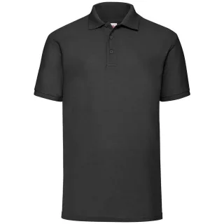 Fruit of the Loom - Poloshirt für Herren (Schwarz)